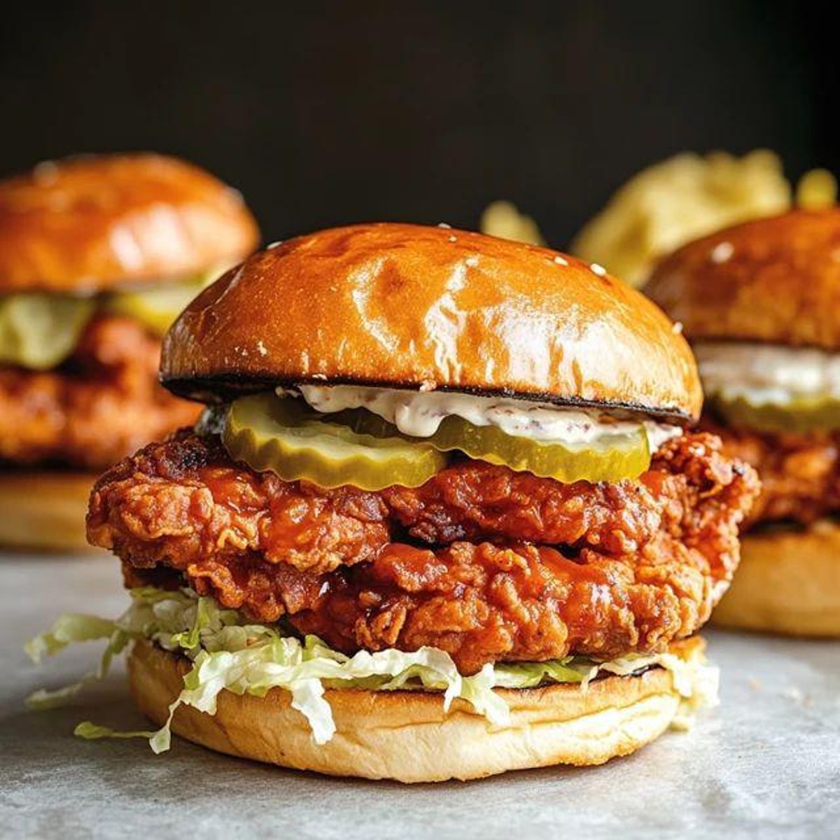 Nashville Hot Chicken Burger